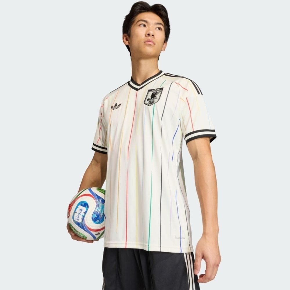 Adidas 愛迪達Jfa A Jsy JN1872 男T恤白世界盃日本客場短袖球衣