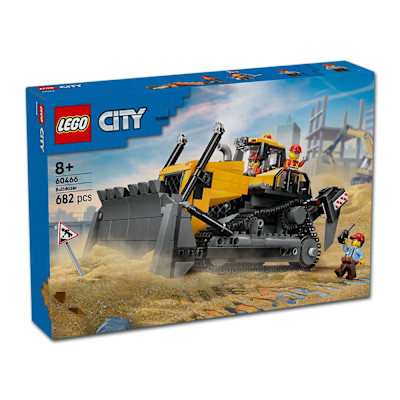 樂高LEGO 城市系列 - 60466 黃色推土機