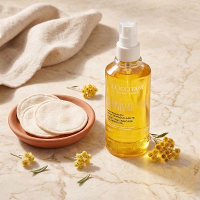 L OCCITANE 歐舒丹 蠟菊精華卸妝油200ml-百貨公司貨