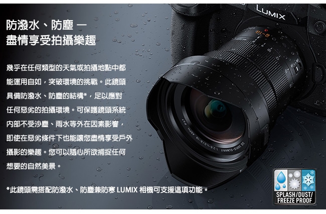 Panasonic國際牌 LEICA DG VARIO-ELMARIT 8-18mm F2.8-4.0 - 詳情5