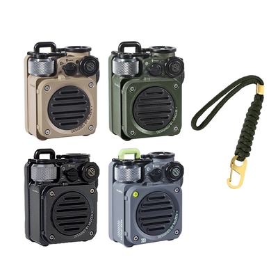 【MUZEN】Wild Mini 戶外越野防水藍牙喇叭+專用掛繩_四色