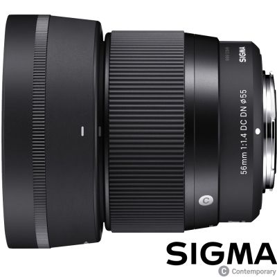 SIGMA 56mm F1.4 DC DN Contemporary (公司貨) 望遠大光圈定焦鏡頭 人像鏡 APS-C 無反微單眼專用鏡頭