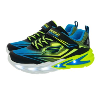 SKECHERS 男童鞋 男童系列 燈鞋 運動鞋 FLEX-GLOW ULTRA - 400139LBBLM