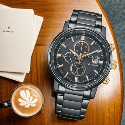 CITIZEN 星辰 亞洲限定 七夕情人節推薦款 光動能計時手錶 開學換新季 送禮推薦 CA0846-81E