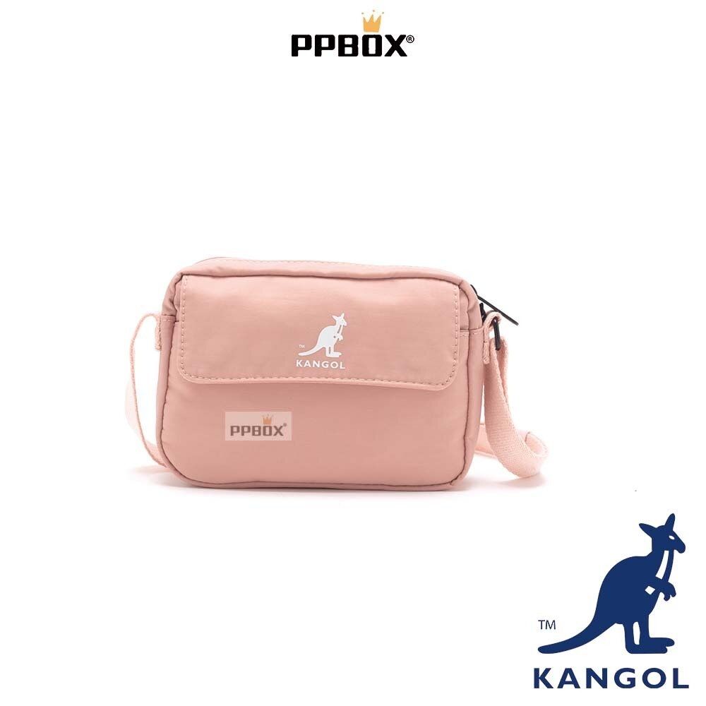KANGOL 尼龍側背包 附背帶 包包 【65228711】