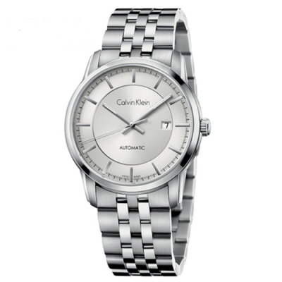 Calvin Klein Infinite系列銀白機械錶 42mm