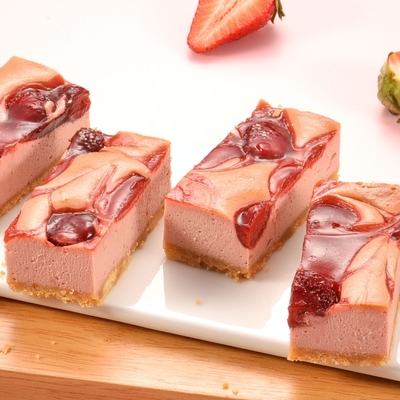 亞尼克 起司磚-草莓