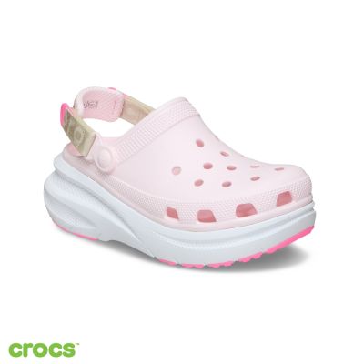 Crocs 卡駱馳 (中性鞋) New Crush 動感泡芙克駱格-冰粉色 214096-7DF