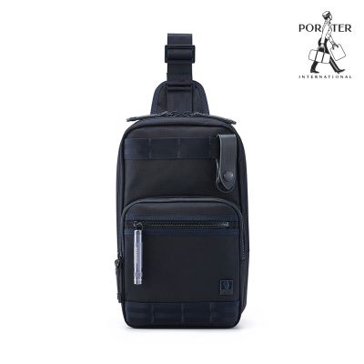 PORTER INTERNATIONAL - 自信經典NEW HEAT單肩包 - 藍