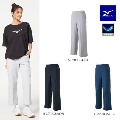 【MIZUNO 美津濃】寬版女平織長褲 32TDC840XXL（任選一件）(長褲)