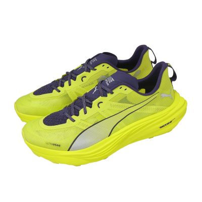 Puma 越野跑鞋 Deviate Nitro Elite Trail 男鞋 黃 紫 氮氣 310034-07
