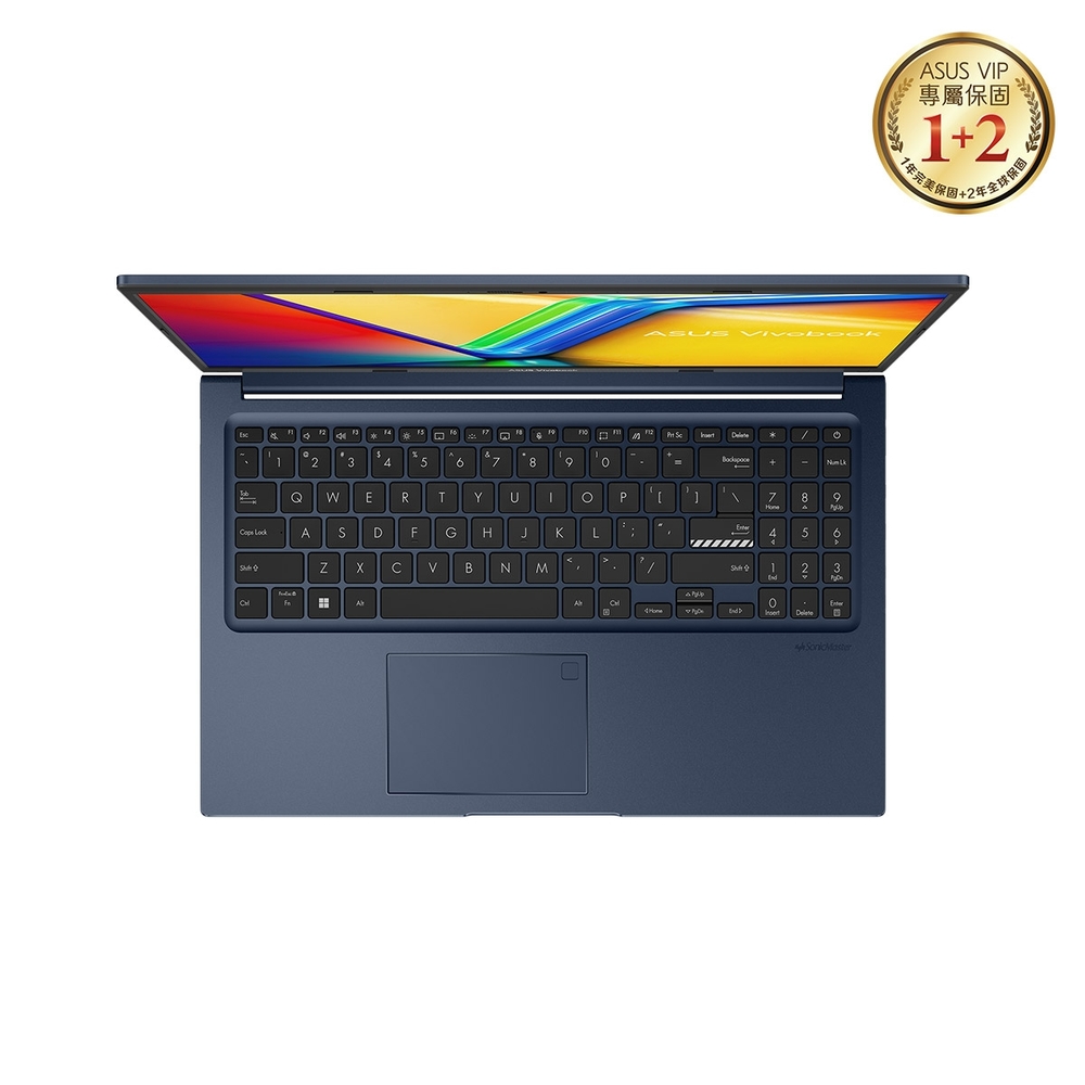 ASUS X1504ZA 15.6吋筆電(i7-1255U/16G/512G/Vivobook 15/午夜藍