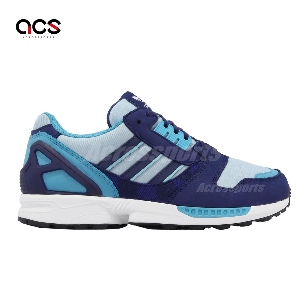 adidas x atmos Tokyo 休閒鞋ZX 8000 男鞋藍聯名拼接運動鞋愛迪達