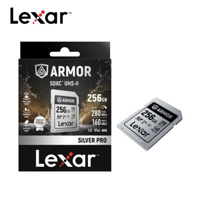 Lexar 雷克沙 ARMOR SILVER PRO SDXC UHS-II 256GB不鏽鋼記憶卡