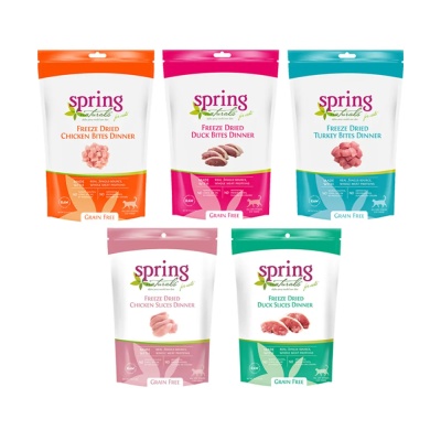 美國Spring Natural曙光無穀冷凍乾燥貓餐食 1LB (453g)