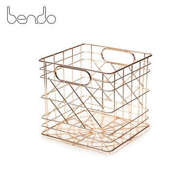 Bendo 收納籃 置物籃 迷你 紅銅