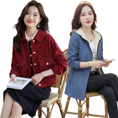 初色 韓系簡約質感休閒連帽長袖外套套裝-共7款任選-31082(M-4XL/F可選)