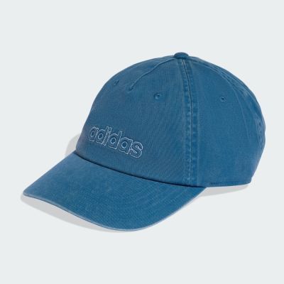 adidas 愛迪達 帽子 運動帽 棒球帽 遮陽帽 WASHED DAD CAP 藍 KE8265