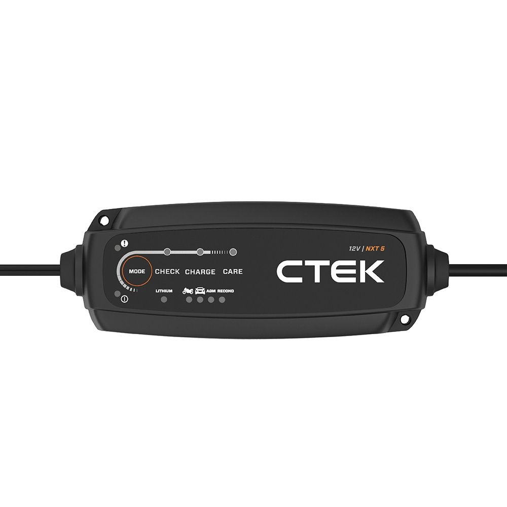 CTEK NXT5 智慧型雙模電瓶充電器(適用各式汽/機車、智慧全面支援：從