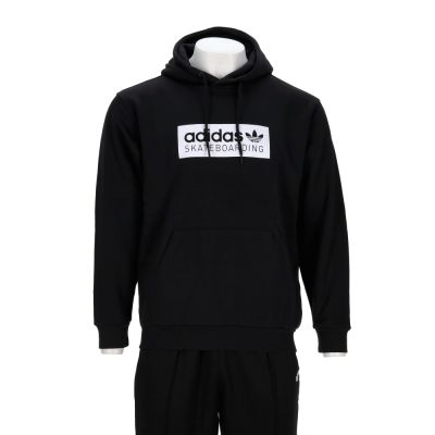 Adidas Skt Logo Hdy 男款 女款 黑色 Logo 連帽 帽T 長袖 KE3975