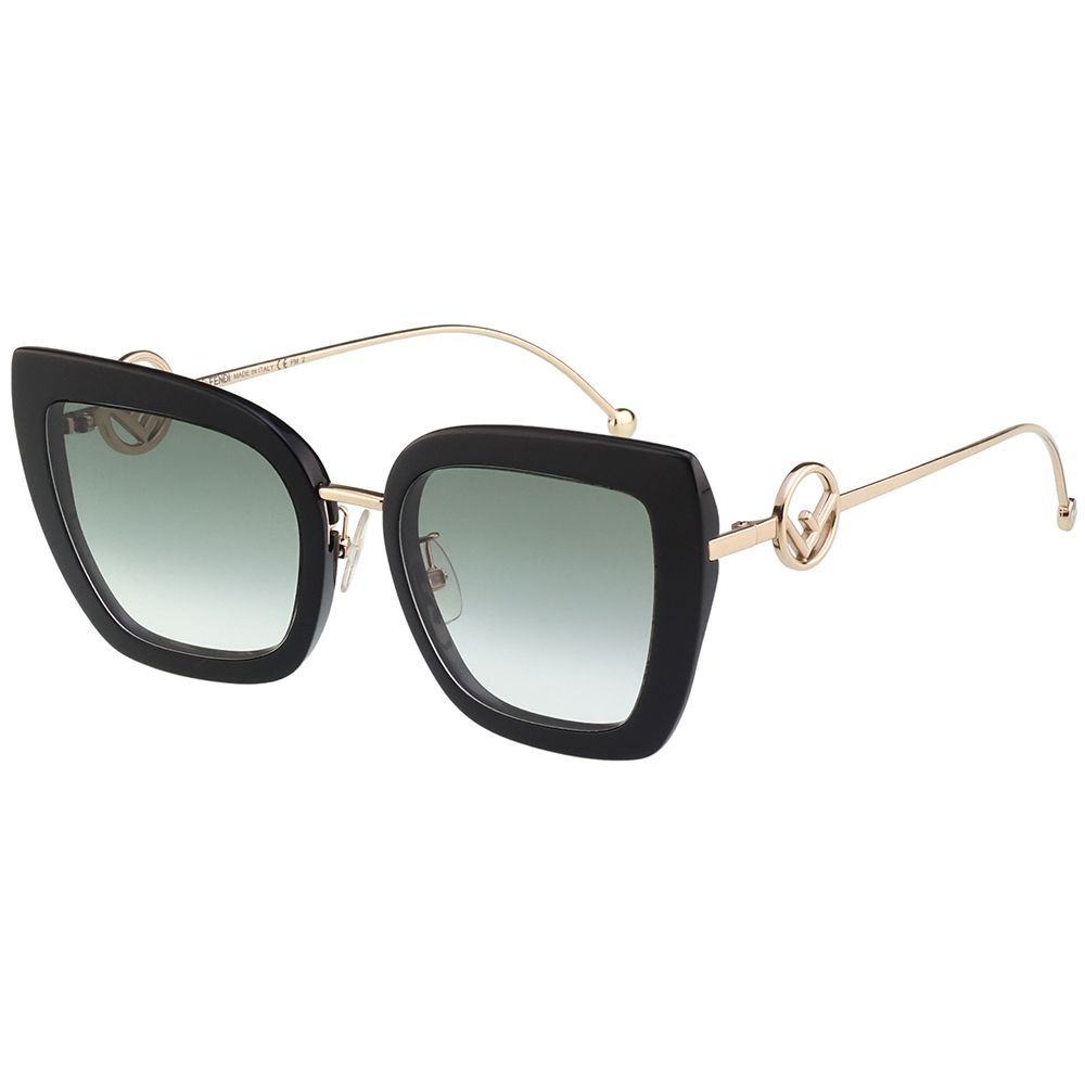 FENDI 太陽眼鏡(黑色)FF0424FS