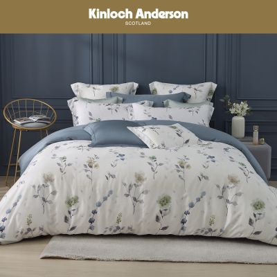 【金安德森】首選天絲雙人四件式床包組-米蘭-藍(金安德森寢具 狐狸寢具 SCION寢具)