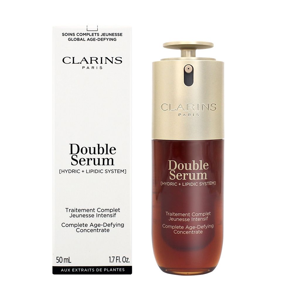 CLARINS 克蘭詩 黃金雙萃精華50ml TESTER專櫃白盒