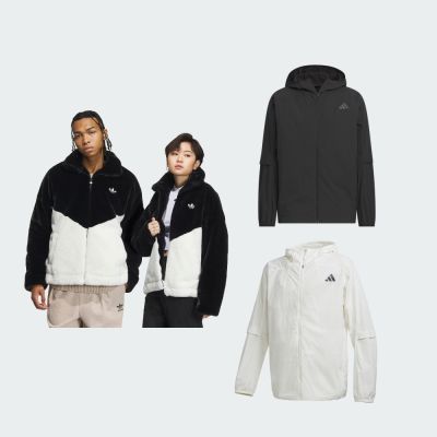 【adidas 愛迪達】 連帽外套 男款/女款 (多款任選)