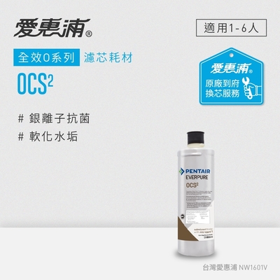愛惠浦 EVERPURE OCS2活性碳濾芯(到府更換)