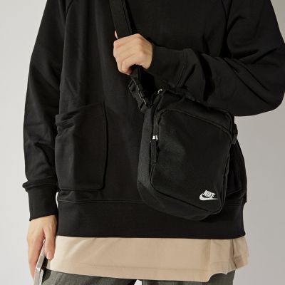 Nike Nk Heritage Crossbody 斜背包 黑色 肩背 運動 休閒 隨身 小包 DB0456-010