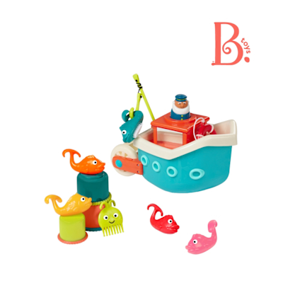 B.Toys 小船長釣魚組(海洋藍)