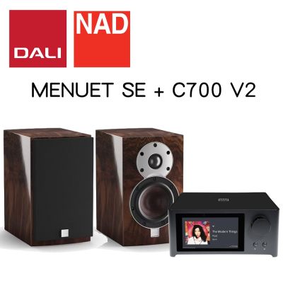 Dali MENUET SE + NAD C700V2 音響組合