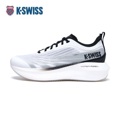 K-SWISS 經典運動鞋 TURBO 3 休閒 女鞋 白黑灰色 94961-102-M