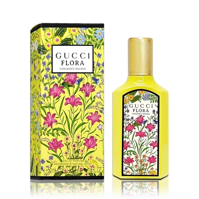 GUCCI Flora Gorgeous Orchid 華麗蘭花之約女性淡香精50ML | GUCCI