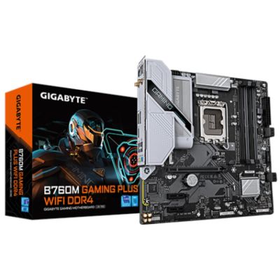 技嘉 B760M GAMING PLUS WIFI DDR4 (M-ATX/1H1P/WIFI 6+BT 5.3/註冊五年保)