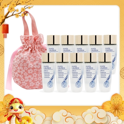 EsteeLauder雅詩蘭黛 ESTEE LAUDER 雅詩蘭黛 微分子肌底原生露30MLX10 新版送收納袋-新年情人禮品