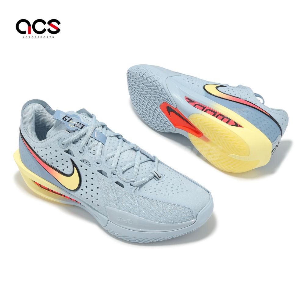 Nike 籃球鞋GT Cut 3 EP 男鞋藍緩震穩定Glacier Blue DV2918-405