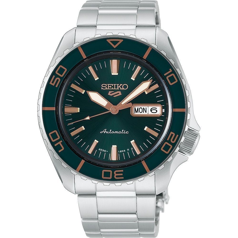 SEIKO 精工 5 Sports系列 時尚運動機械錶-男錶(HDB005K1)42.5mm SK008