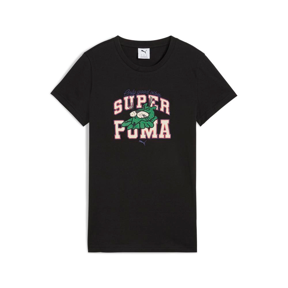 【PUMA官方旗艦】流行系列Super Puma短袖T恤 女性 62982101