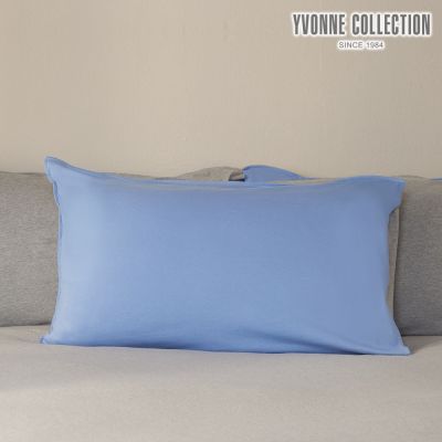 YVONNE 以旺傢飾 素面信封式枕套1入-海島藍