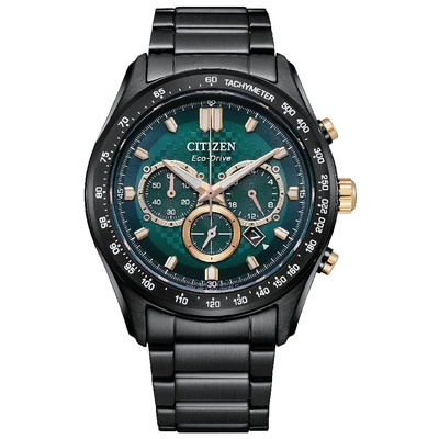 CITIZEN星辰 Chronograph系列 CA4536-86X亞洲限定光動能計時腕錶 43mm
