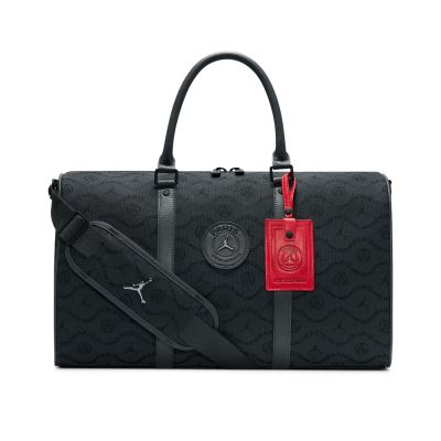 Nike 行李袋 Jordan PSG 滿版 巴黎聖日耳曼足球俱樂部 黑 JD2543003AD-001