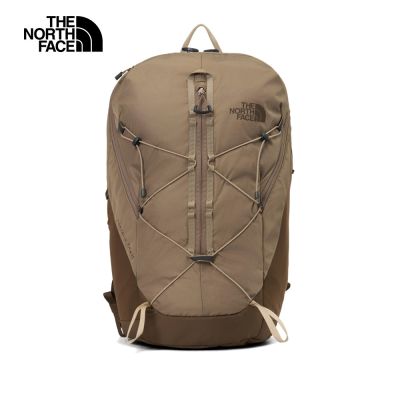 【The North Face 官方旗艦】 北面男女款棕色舒適背負休閒後背包｜8E9ZDHI 筆電包/登山包