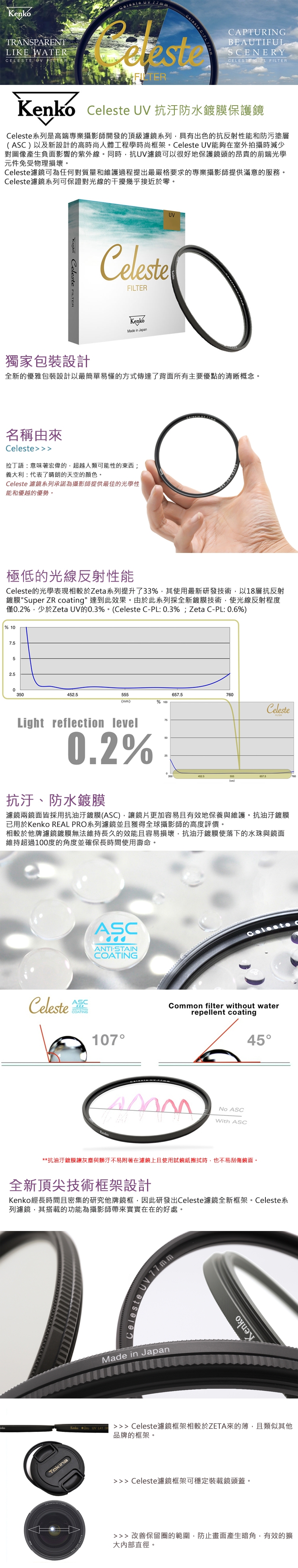 Kenko肯高 Celeste UV 46mm - 詳情1