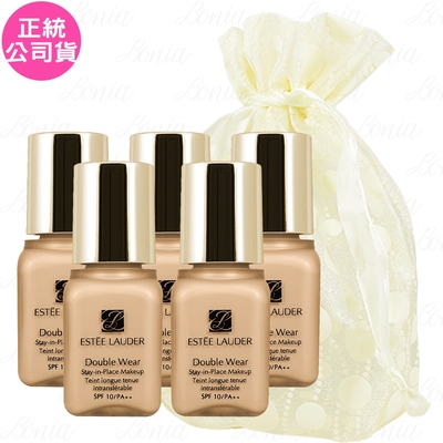 EsteeLauder雅詩蘭黛 ESTEE LAUDER 雅詩蘭黛 粉持久完美持妝粉底(#36)(7ml)5入旅行袋組