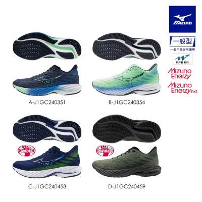 【MIZUNO 美津濃】WAVE RIDER 28 男款慢跑鞋 J1GC240XXX （任選一雙）(慢跑鞋)