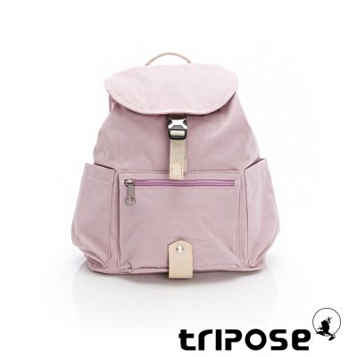 tripose MEMENTO微皺尼龍輕量後背包-小(手毬紫)