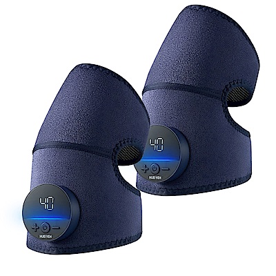 輝葉 震關健 KNEEBUZZ(多功能石墨烯熱感按摩器) 2入 關節按摩 膝蓋按摩 HY-762