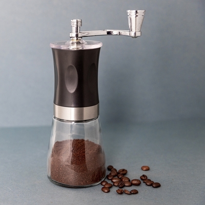 《La Cafetiere》英國 質感手搖咖啡磨豆機- 咖啡研磨機 咖啡模豆機 磨粉機