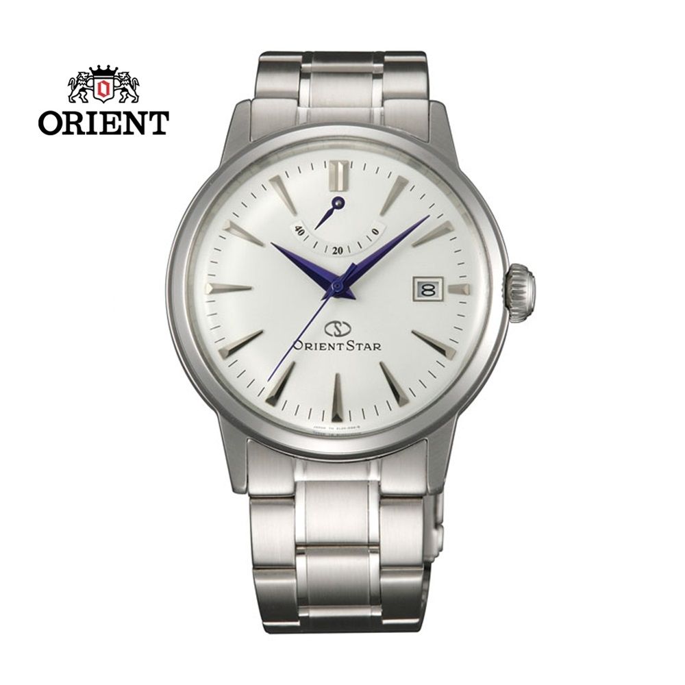 ORIENT STAR 東方之星 CLASSIC 經典系列機械腕錶 鋼帶款 白面 SEL05003W - 38.5mm